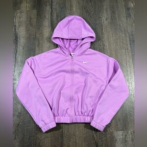 NIKE Therma-FIT Full-Zip Girls Training Hoodie